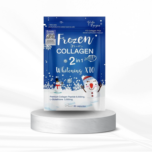 Frozen Collagen 2 in 1 (60 Caps) Brighten and Tighten Your Skin