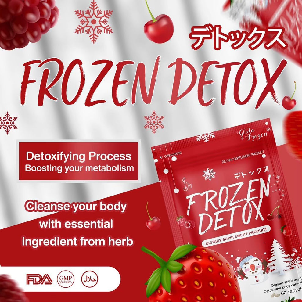 Frozen Detox - Dietary Supplement for Body Detoxification