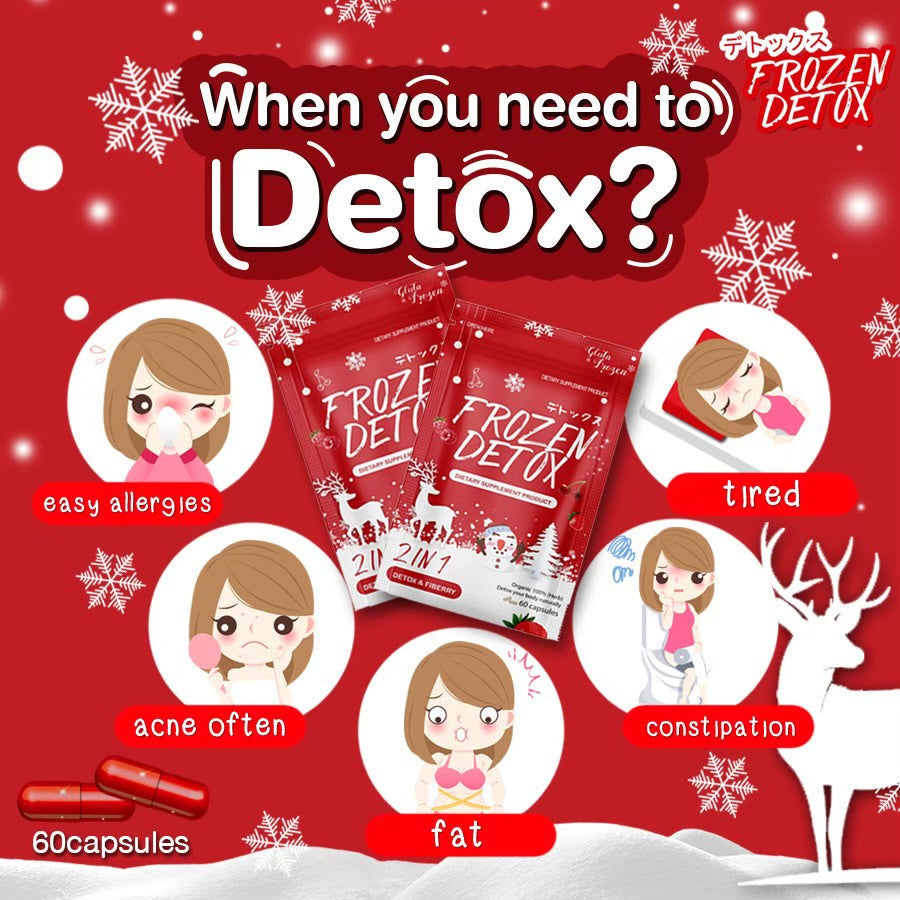 Frozen Detox - Dietary Supplement for Body Detoxification