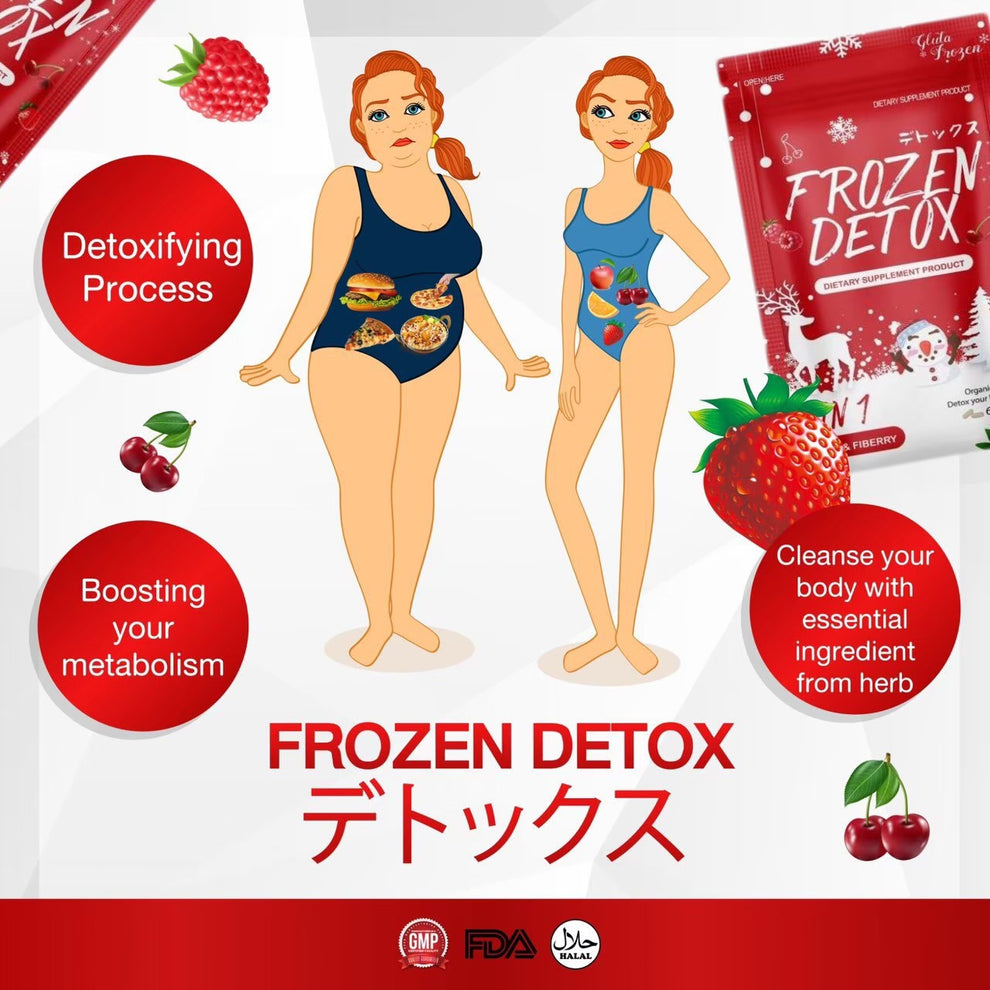 Frozen Detox - Dietary Supplement for Body Detoxification